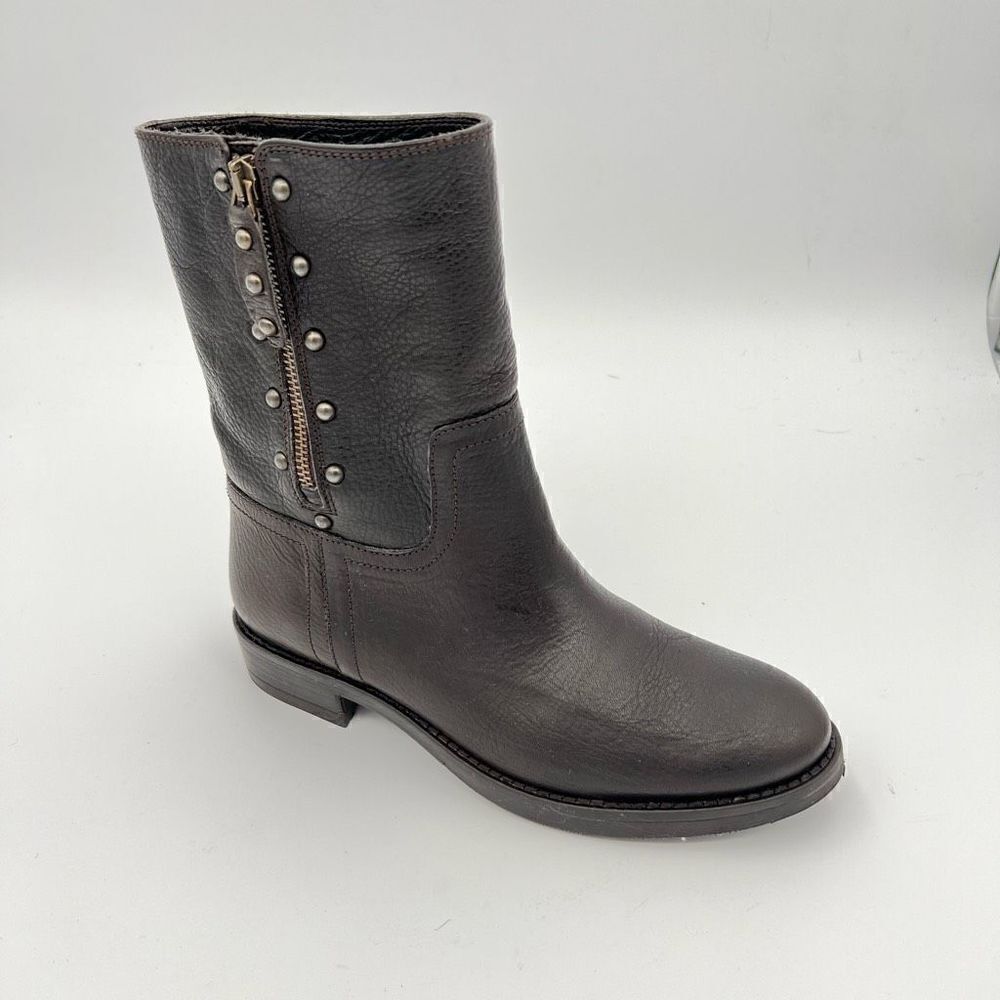 Ralph Lauren
Dark Brown Polo Women's Leather Ankle Boots/Booties 37.5 US 7 zip u